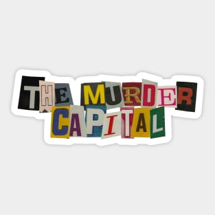 The Murder Capital - RansomNote Sticker